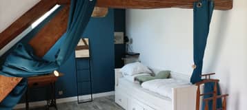 Chambre auberge à l'étage