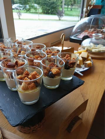 Bistrot du grand Liot verrines sucré salé 41