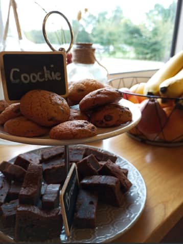 Restaurant Bistrot du Grand Liot Cookie et Brownie