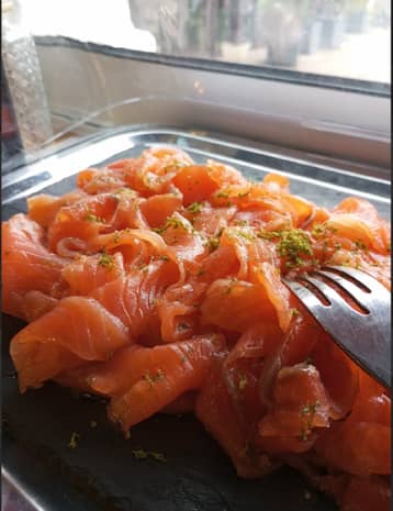 Restaurant Bistrot du Grand Liot saumon