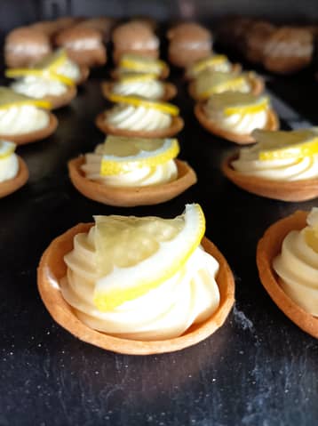 Mini tarte au citron
