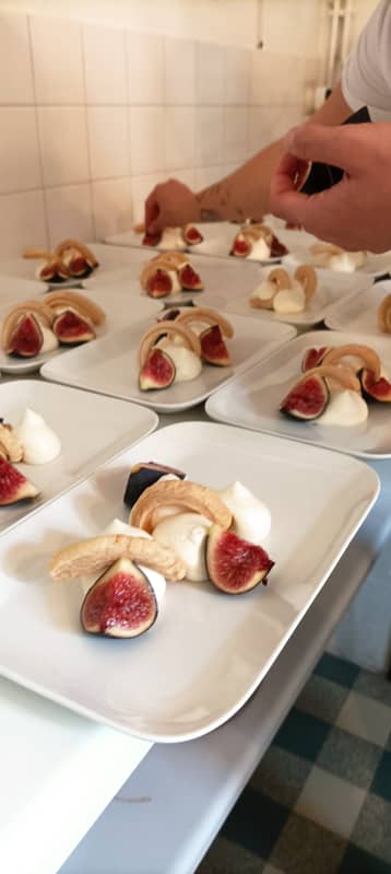 Tarte aux figues restaurant grand liot
