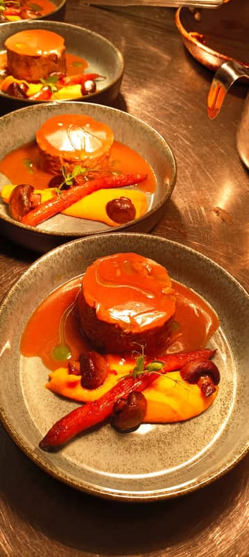 Veau marengo du Bistrot du Grand Liot