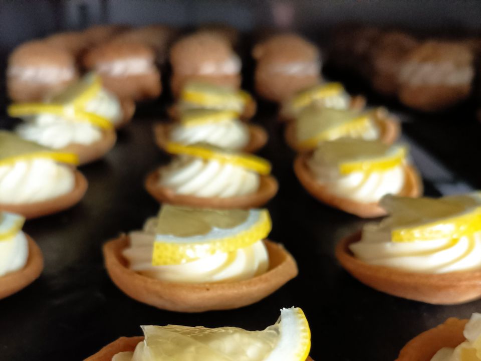 Mini tarte au citron